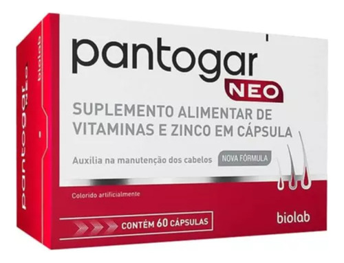 Pantogar Neo Biolab 60 Cápsulas