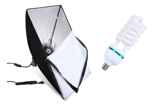 Softbox Para 1 Ampolleta + 1 Ampolleta 125w