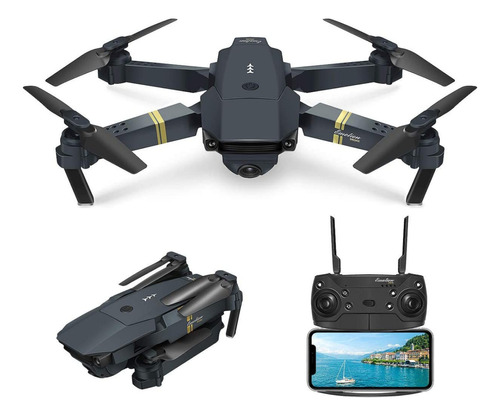 Drone 4k Doble Camara Wifi 2.4hz Gps Plegable Fpv Valija Cuo