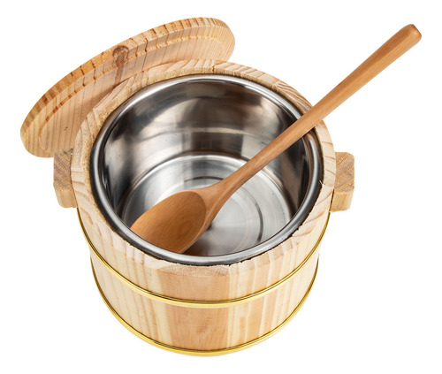 Contenedor De Barril De Arroz Sushi Cask