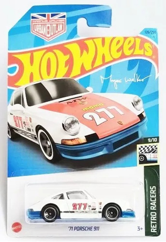 Hot Wheels Porsche 911 1971 Momo Magnus Walker Original