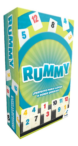 Juego De Mesa Rummy De Viaje Español Novelty