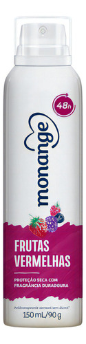 Desodorante Frutas Vermelhas 48h Monange 150ml