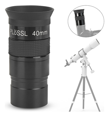 Telescope Eyepiece Monocular Eyepiece 1.25 Inch Eyepiece 40m