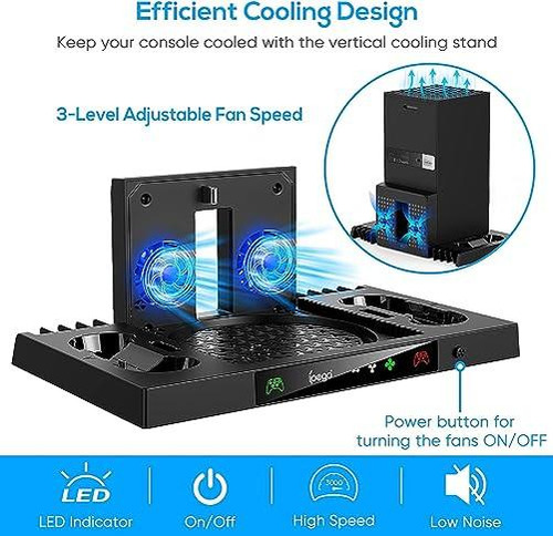 Soporte De Refrigeración Vertical Mejorado Para Xbox Series