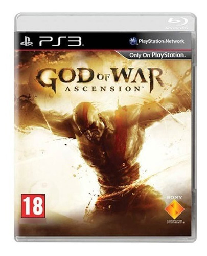 Ps3 - God Of War Ascension - Midia Fisica (original) (Usado)