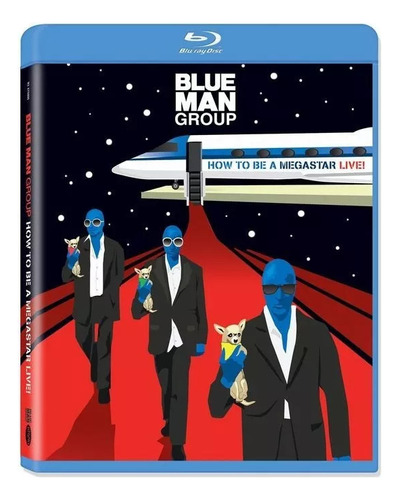 Blu-ray Blue Man Group How To Be A Megastar Live - Lacrado