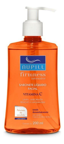 Nupill Firmness Sabonete Líquido Facial Vitamina C 200ml