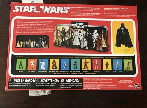 Star Wars Figura Darth Vader 40 Aniversario(usa)