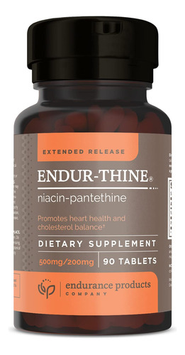 Endur-thine, 500mg De Niacina Y 200mg De Liberacin Extendida