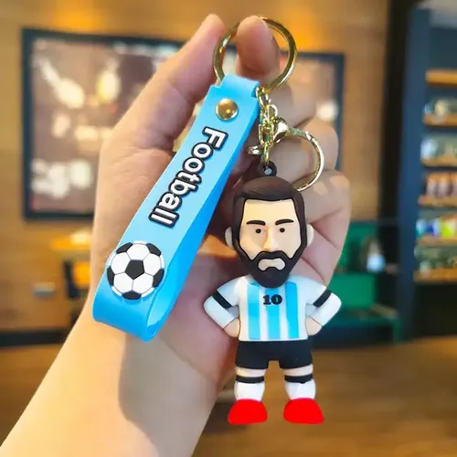 Llavero Importado Messi Seleccion Argentina Copa Del Mundo