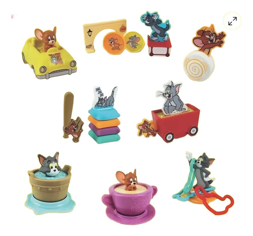 Jerry En Taza De Te Juguete Mc Donalds Tom Y Jerry