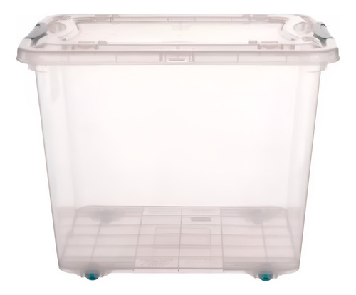 Caja Organizadora Suprema Con Ruedas 38 Lts. Reyplast