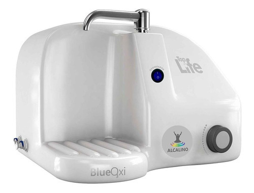 Purificador Alcalino Ozonizado Blueoxi Toplife Água Natural Cor Branco 110V