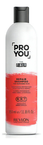  Revlon Pro You The Fixer Cabello Dañado Shampoo Reparador 350ml