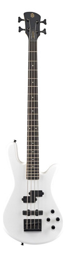 Bajo Eléctrico Spector Perf4wh Performer 4 Solid White Gloss Acabado Del Cuerpo Alto Brillo Color Blanco