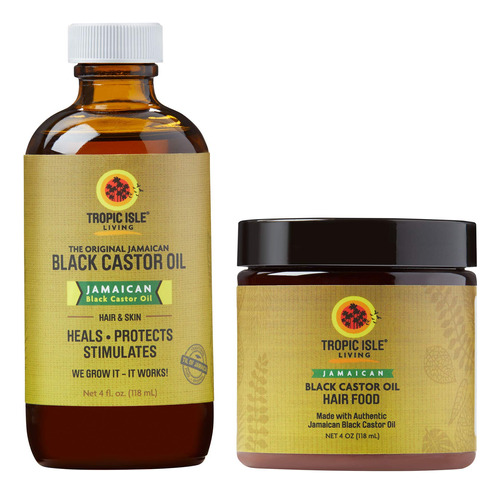 Tropic Isle Living Jamaican Black Castor Oil Food + Jamaican