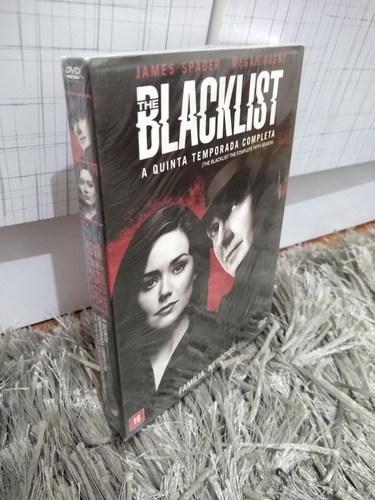 Box Dvd The Blacklist 5ª Temporada Completa 5 Dvds Lacrado