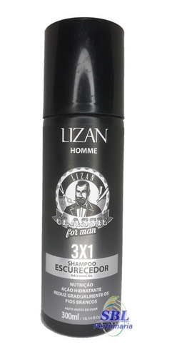 Shampoo Escurecedor Lizan Classic 3 Em 1 ( Silver Line )