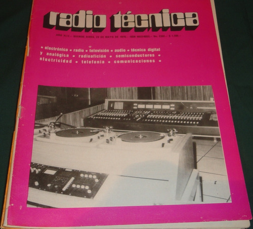 Revista Radio Tecnica- Nro 2352 - Mayo 1979
