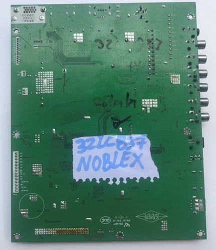 Placa Main Tv Noblex 32lc837ht No Funciona