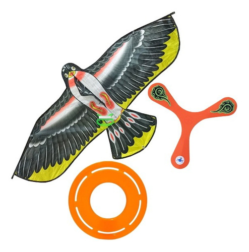 Super Combo Barrilete Aguila Boomerang Star Indoor Frisbee