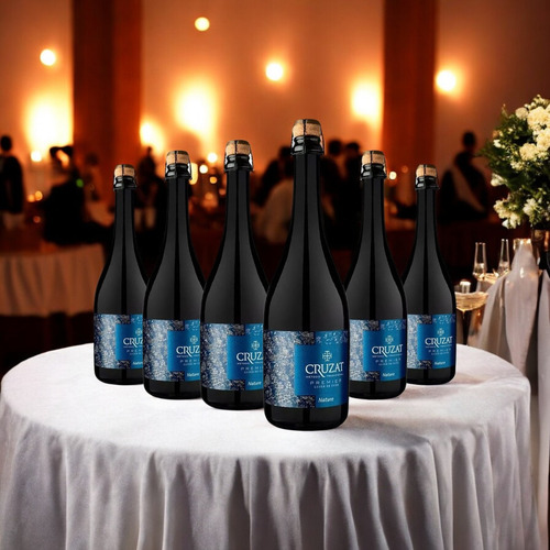 Champagne Nature Cruzat Premier Luján De Cuyo 750cc Pack X 6
