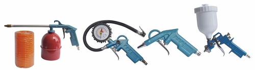 Imagem 2 de 6 de Kit De Acessórios Para Compressor 05 Pçs G1444br Gamma