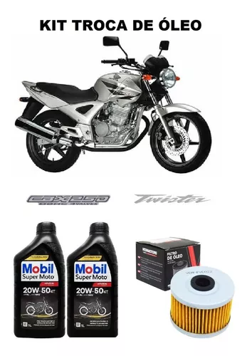 Kit Oleo Motul Cbx 250 Twister 2001 A 2008 Semi Sintetico