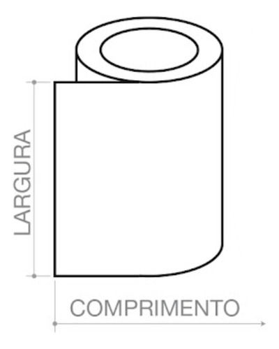 Chapa Folha De Alumínio 50 Cm X 7 Metros Para Calha/rufo