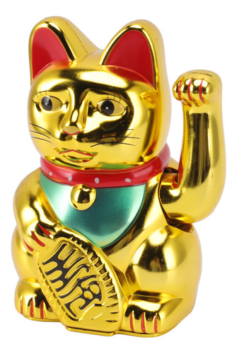 Gato De La Fortuna Con Batería Buena Suerte Gato De