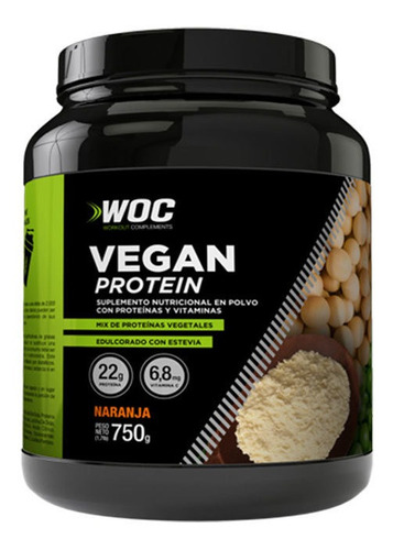 Proteína Vegana - Vegan Protein Woc® 705 Grs
