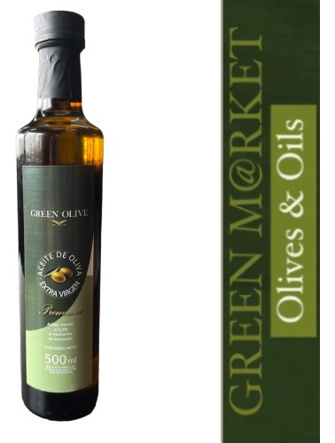 Aceite De Oliva Extra Virgen Premium Green Olive X 500ml
