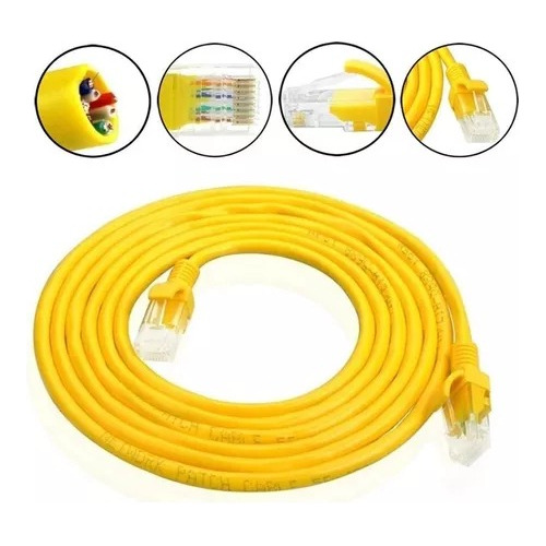 Imagen 3 de 3 de Cable Internet Rj45 Lan Red Ethernet De 20 Metros