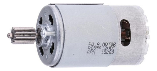 Motor De Caixa De Engrenagens Elétrica 12v 550 10 Dente