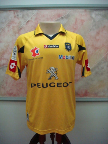 Camisa Futebol Sochaux Montbeliare França Lotto Jogo 2408