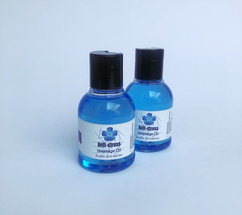 Imagen 2 de 3 de Aceite Antiestres Para Masaje Relajante 100 Ml 16 Piezas