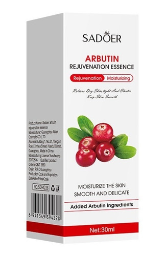 Serum Facial Solución Madre De Arbutina 15ml