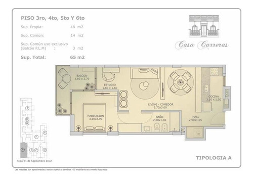 Categoría! 1 Dorm Con Cochera