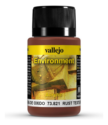 Vallejo Textura De Oxido 73821 Rust Efecto Wathering Environ