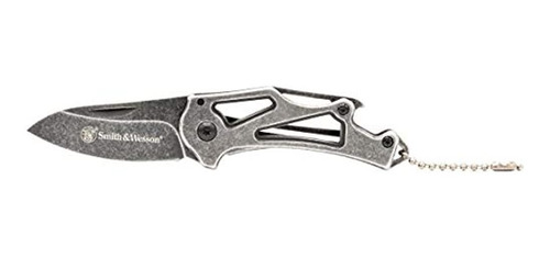 Cuchillo Plegable De Acero Inoxidable Smith & Wesson Stonewa