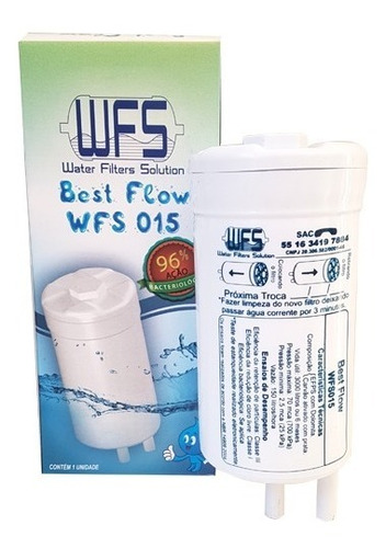 Refil Filtro De Água Best Flow Wfs015 Pn555 Pa735 Latina Men