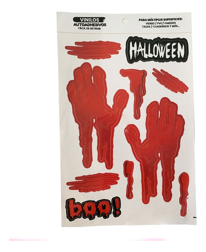 Vinilo Autoadhesivo Sticker Calco Sangre Halloween