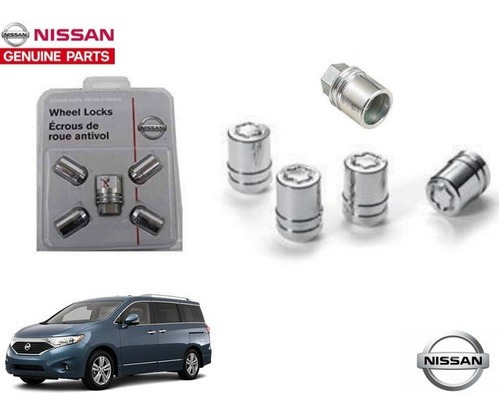 Set Birlos De Seguridad Nissan Quest 2013 Original