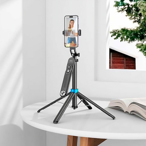 Soporte Palo Selfie Tripode K22hoco + Control Bluetooth
