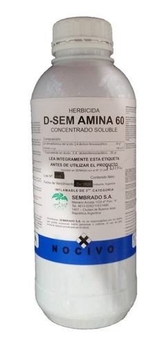 Herbicida D-sem Amina 60