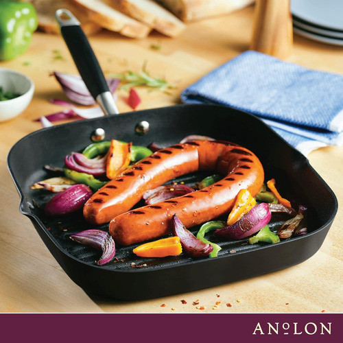 Anolon Advanced Home Rejilla Cuadrada Profunda Antiadherente