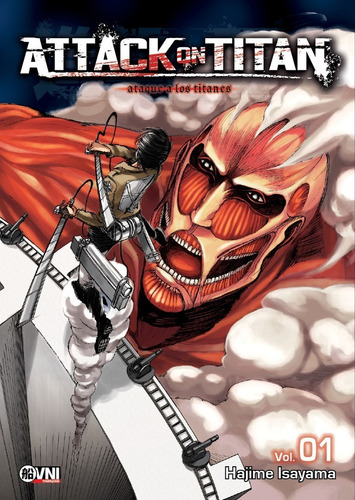 Manga Attack On Titan Tomo 1 Nuevo Ovni Press