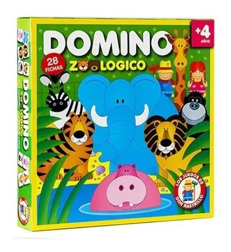 Domino Infantil Zoologico Ruibal Original