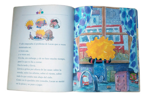 Lucas Duerme En El Jardín. Silvia Chujer Libro Infantil (Usado)
